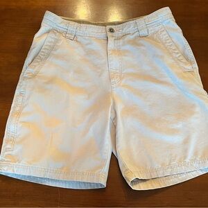 Columbia Men’s shorts khaki outdoor utility Omnishield Size 34